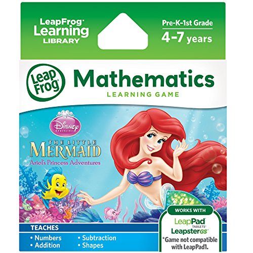  LeapFrog Disney The Little Mermaid Learning Game (for LeapPad Platinum, LeapPad Ultra, LeapPad2, LeapPad3, LeapsterGS Explorer)