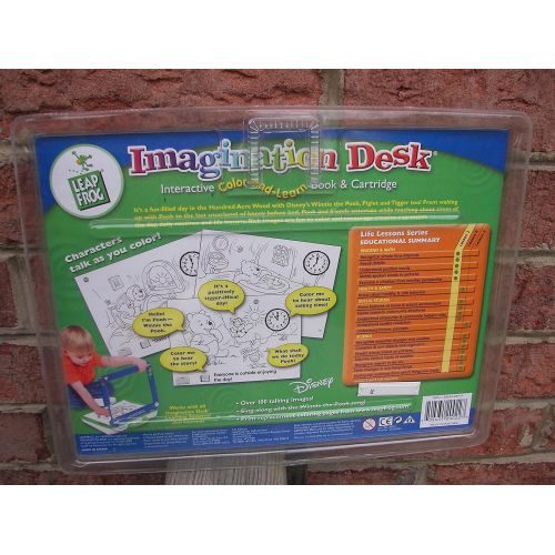  Leap Frog Imagination Desk Interactive Color-and-Learn Book and Cartridge: Disneys A Day With Pooh (Life Lessons, Lesson 1)