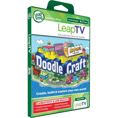  LeapFrog LeapTV Doodlecraft starring Mr. Pencil Educational, Active Video