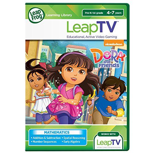  LeapFrog LeapTV Nickelodeon Dora and Friends Educational, Active Video Game