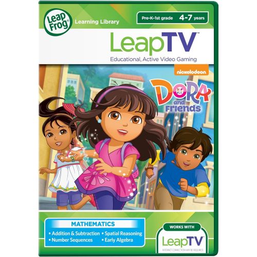  LeapFrog LeapTV Nickelodeon Dora and Friends Educational, Active Video Game