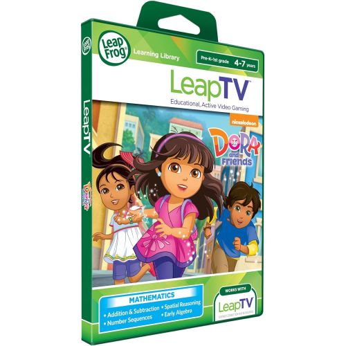  LeapFrog LeapTV Nickelodeon Dora and Friends Educational, Active Video Game