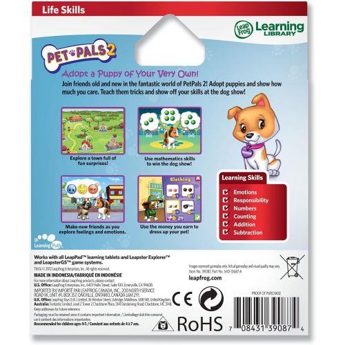  LeapFrog Pet Pals 2 Learning Game (works with LeapPad Tablets, LeapsterGS, and Leapster Explorer)