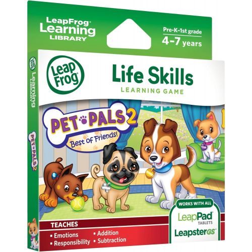  LeapFrog Pet Pals 2 Learning Game (works with LeapPad Tablets, LeapsterGS, and Leapster Explorer)