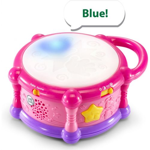  LeapFrog Learn & Groove Color Play Drum Bilingual, Pink (Amazon Exclusive)