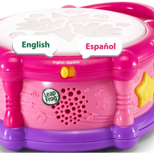  LeapFrog Learn & Groove Color Play Drum Bilingual, Pink (Amazon Exclusive)