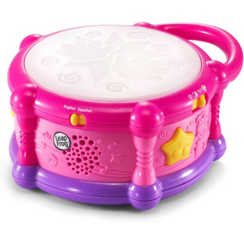  LeapFrog Learn & Groove Color Play Drum Bilingual, Pink (Amazon Exclusive)