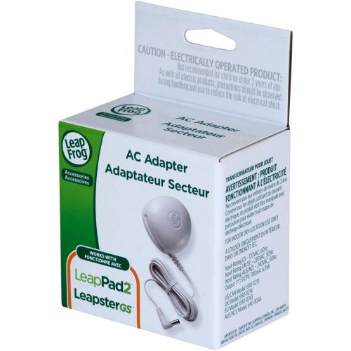  LeapFrog AC Adapter (Works with all LeapPad2 and LeapPad1 Tablets, LeapsterGS Explorer, Leapster Explorer and Leapster2)