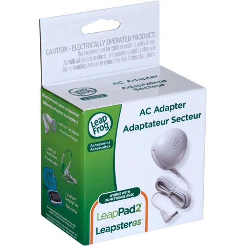  LeapFrog AC Adapter (Works with all LeapPad2 and LeapPad1 Tablets, LeapsterGS Explorer, Leapster Explorer and Leapster2)