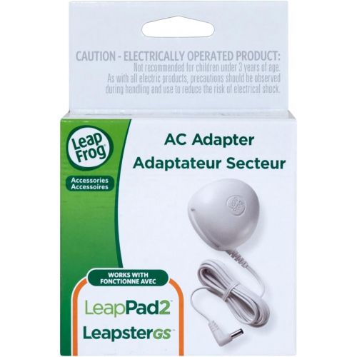  LeapFrog AC Adapter (Works with all LeapPad2 and LeapPad1 Tablets, LeapsterGS Explorer, Leapster Explorer and Leapster2)