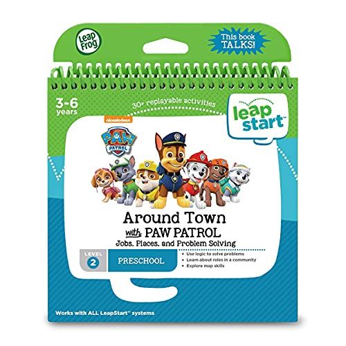  LeapFrog Leapstart Around Town With Paw Patrol (Level 2)