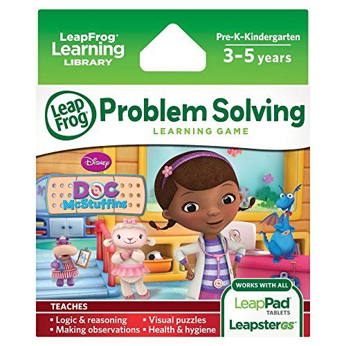  LeapFrog Disney Doc McStuffins Learning Game (for LeapFrog Epic, LeapPad Platinum, LeapPad Ultra, LeapPad1, LeapPad2, LeapPad3, Leapster Explorer, LeapsterGS Explorer)