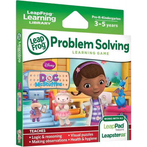  LeapFrog Disney Doc McStuffins Learning Game (for LeapFrog Epic, LeapPad Platinum, LeapPad Ultra, LeapPad1, LeapPad2, LeapPad3, Leapster Explorer, LeapsterGS Explorer)