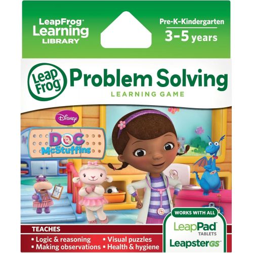  LeapFrog Disney Doc McStuffins Learning Game (for LeapFrog Epic, LeapPad Platinum, LeapPad Ultra, LeapPad1, LeapPad2, LeapPad3, Leapster Explorer, LeapsterGS Explorer)