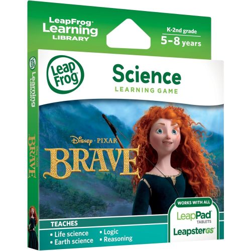  LeapFrog Disney Pixar Brave Learning Game (Works with LeapPad Tablets, LeapsterGS, and Leapster Explorer)