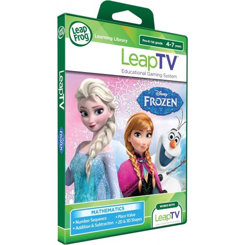  LeapFrog LeapTV: Disney Frozen: Arendelles Winter Festival Educational, Active Video Game