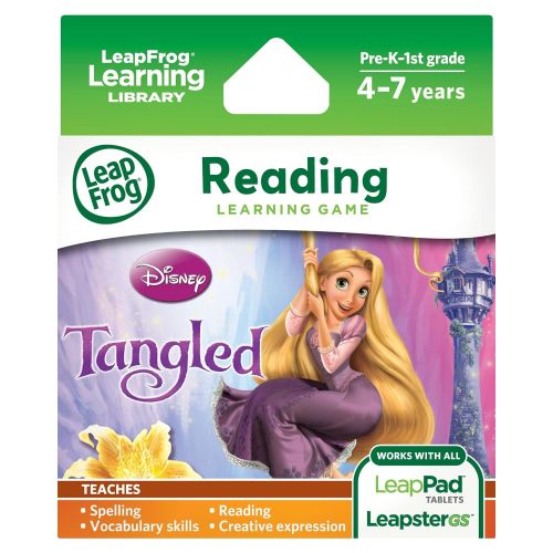  LeapFrog Disney: Tangled Learning Game (for LeapPad Tablets and LeapsterGS)