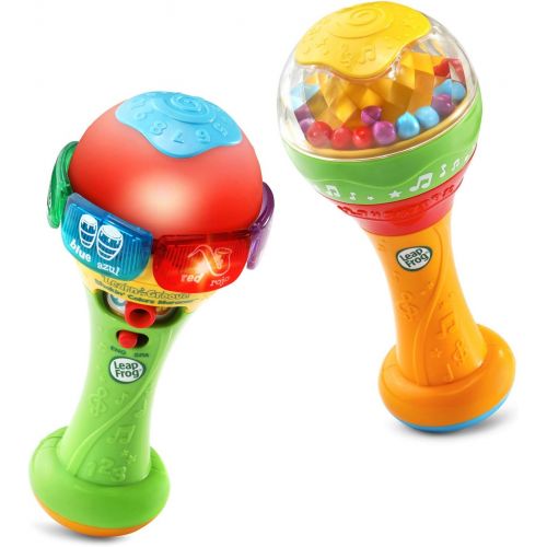  LeapFrog Learn & Groove Shakin Colors Maracas,Multicolor