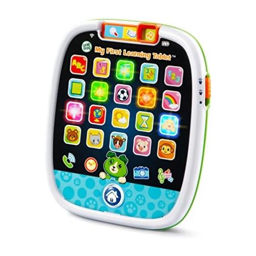  LeapFrog My First Learning Tablet, White and green, Great Gift For Kids, Toddlers, Toy for Boys and Girls, Ages 1, 2, 3