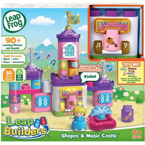  LeapFrog LeapBuilders Shapes and Music Castle, Multicolor