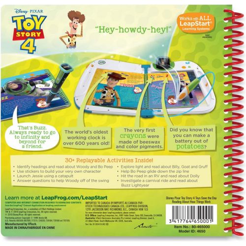  LeapFrog LeapStart Toy Story 4 Toys Save The Day