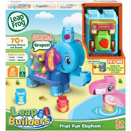  LeapFrog LeapBuilders Fruit Fun Elephant