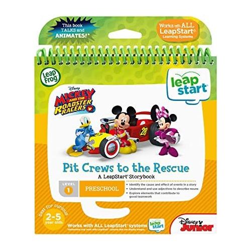  LeapFrog LeapStart 3D Mickey and the Roadster Racers Book