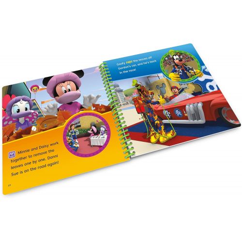  LeapFrog LeapStart 3D Mickey and the Roadster Racers Book