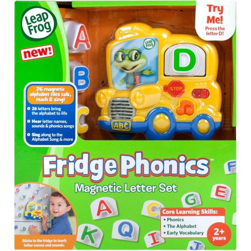  LeapFrog Fridge Phonics Magnetic Letter Set, Yellow