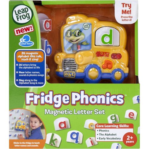  LeapFrog Fridge Phonics Magnetic Letter Set, Yellow