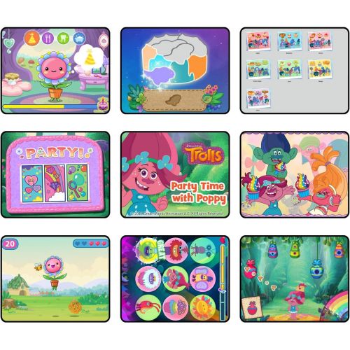  LeapFrog RockIt Twist Dual Game Pack: Trolls Party Time With Poppy and Cookies Sweet Treats
