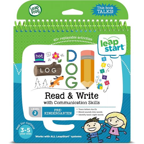  LeapFrog LeapStart Pre-Kindergarten Activity Book: Read & Write and Communication Skills