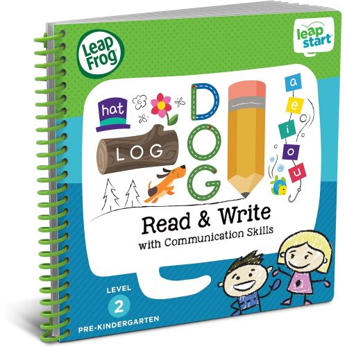  LeapFrog LeapStart Pre-Kindergarten Activity Book: Read & Write and Communication Skills