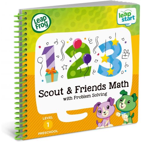  LeapFrog LeapStart 3D Scout & Friends Math Book