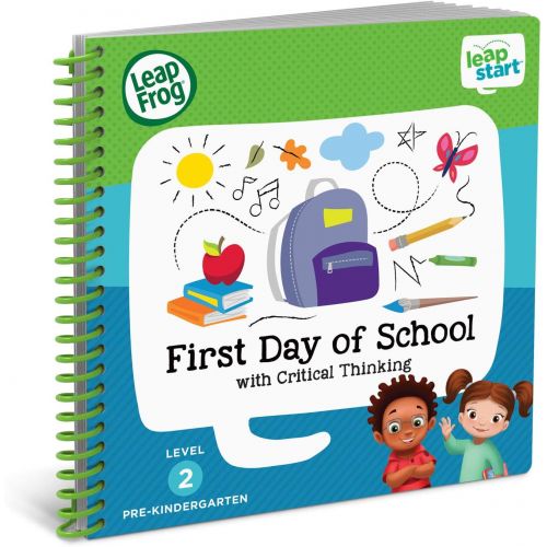  LeapFrog LeapStart First Day of School and Critical Thinking Book