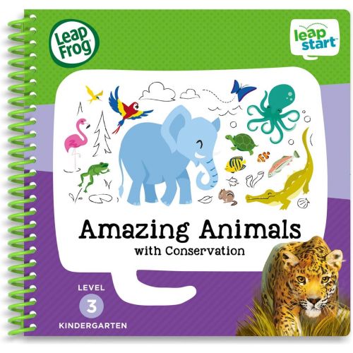  LeapFrog LeapStart Kindergarten Activity Book: Amazing Animals and Conservation