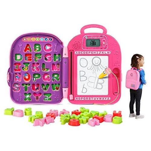  LeapFrog Mr. Pencils ABC Backpack, Pink