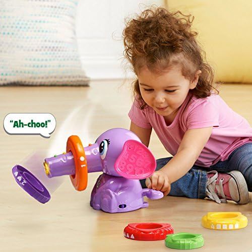  LeapFrog Stack & Tumble Elephant (Amazon Exclusive), Great Gift For Kids, Toddlers, Toy for Boys and Girls, Ages 1, 2