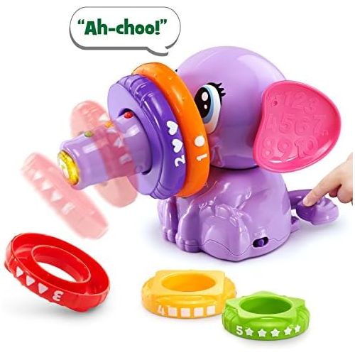  LeapFrog Stack & Tumble Elephant (Amazon Exclusive), Great Gift For Kids, Toddlers, Toy for Boys and Girls, Ages 1, 2