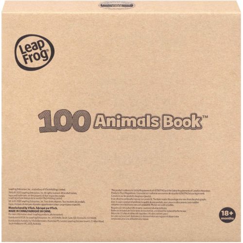  [아마존베스트]LeapFrog 100 Animals Book (Frustration Free Packaging), Pink