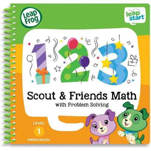  [아마존베스트]LeapFrog LeapStart Preschool 4-in-1 Activity Book Bundle with ABC, Shapes & Colors, Math, Animals