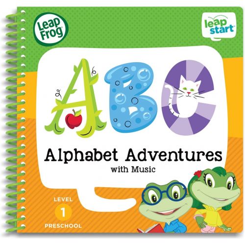  [아마존베스트]LeapFrog LeapStart Preschool 4-in-1 Activity Book Bundle with ABC, Shapes & Colors, Math, Animals