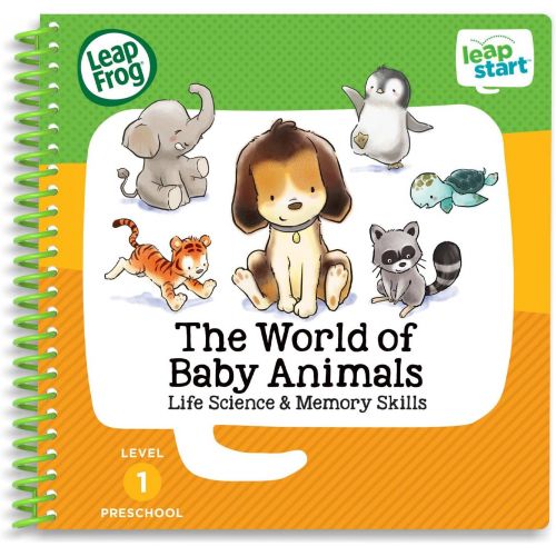  [아마존베스트]LeapFrog LeapStart Preschool 4-in-1 Activity Book Bundle with ABC, Shapes & Colors, Math, Animals