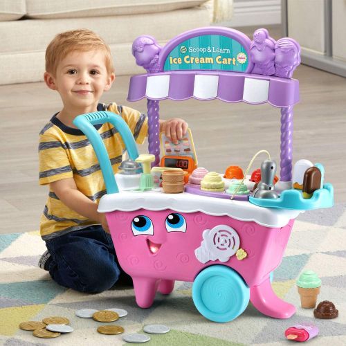  [아마존베스트]LeapFrog Scoop and Learn Ice Cream Cart Deluxe (Frustration Free Packaging)