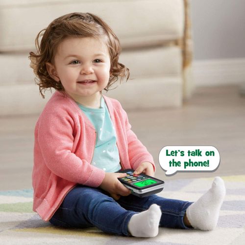  [아마존베스트]LeapFrog Chat and Count Emoji Phone, Black