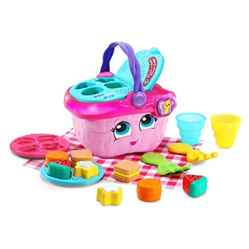  [아마존베스트]LeapFrog Shapes and Sharing Picnic Basket (Frustration Free Packaging), Pink