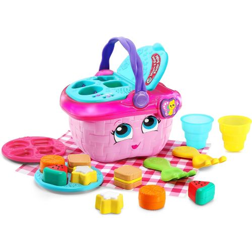  [아마존베스트]LeapFrog Shapes and Sharing Picnic Basket (Frustration Free Packaging), Pink