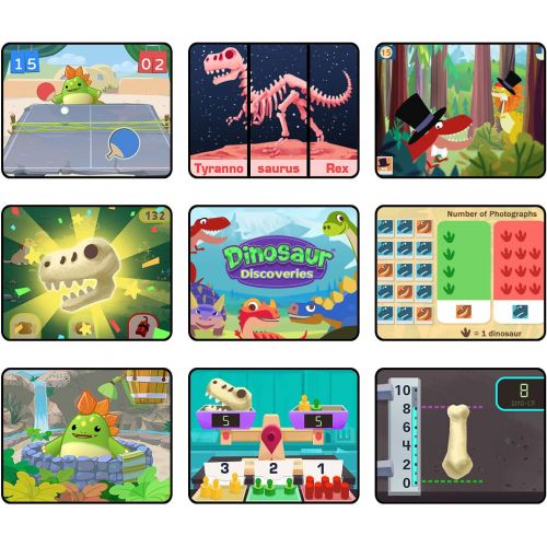  [아마존베스트]LeapFrog RockIt Twist Dual Game Pack: Dinosaur Discoveries and Banzai Beans Showdown