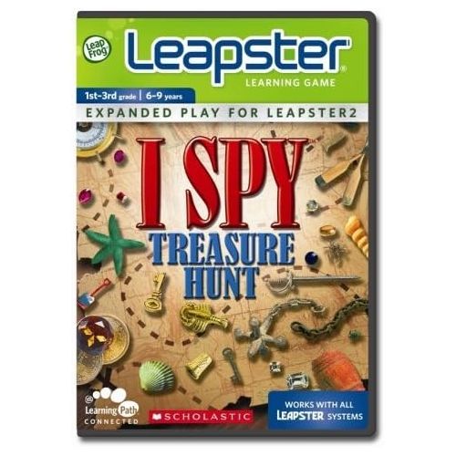  LeapFrog Leapster Learning Game Scholastic ISPY Treasure Hunt