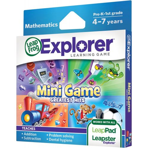  LeapFrog Mini Game Greatest Hits Learning Game (works with LeapPad Tablets and Leapster GS)